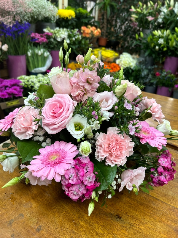 Pink and White Posy