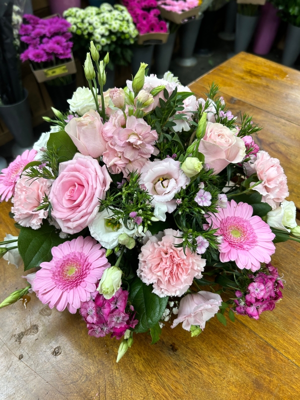 Pink and White Posy