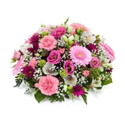 Pink and White Posy