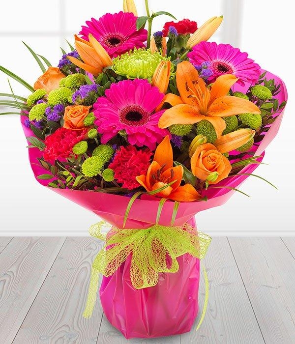 Vibrant Hand Tied