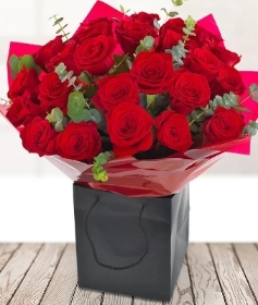 Two Dozen Luxury Red Roses