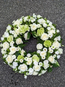 Elegant White Wreath