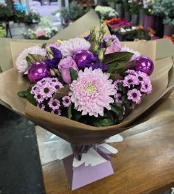 Sugar Plum Handtied Bouquet