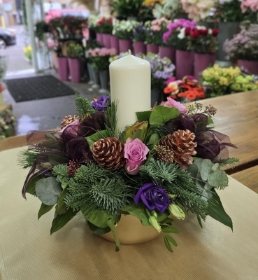 Sugar Plum Table Arrangement