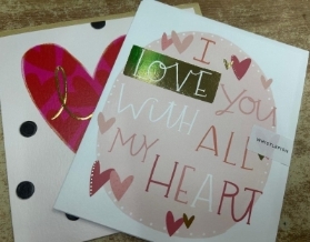Valentines Luxury Greeting Card