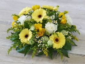 Yellow and White Posy